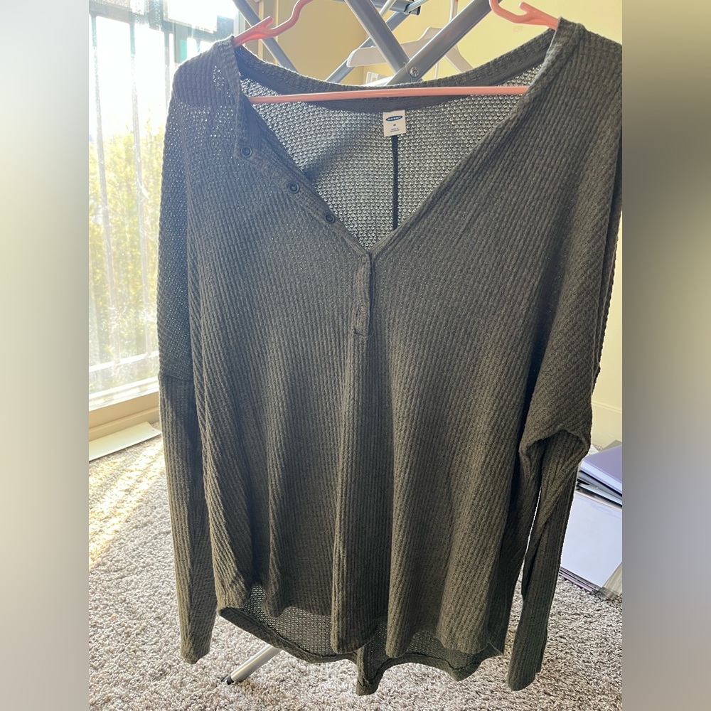 Olive green long sleeve